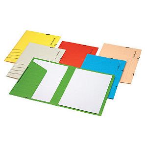Jalema - Elastomap folio groen | Omdoos a 5 stuk