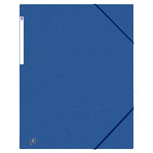 Elastomap Oxford Top File+ A3 3 volets 390gr bleu | 10 morceaux