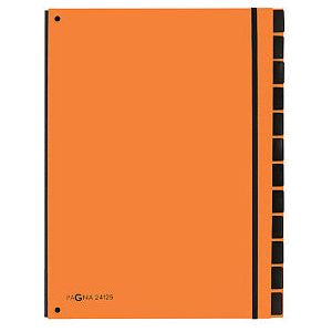 PAGNA - Sortierordner PAGNA -Trend 12tab A4 PP Orange | 1 Stück