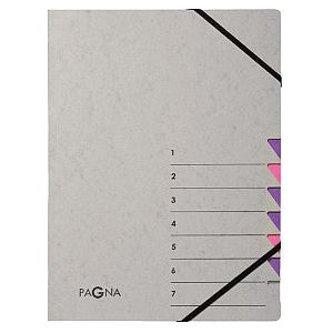 PAGNA - Sortierordner PAGNA Easy A4 7 Tabs Purple Lila | 1 Stück
