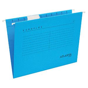 Atlanta - Hangmap euroflex a6527-426 vert a4 v-bodem blauw  | 25 stuks