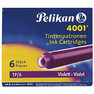 Cartouche d'encre Pelikan 4001 violette