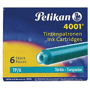 Cartouche d'encre Pelikan 4001 turquoise