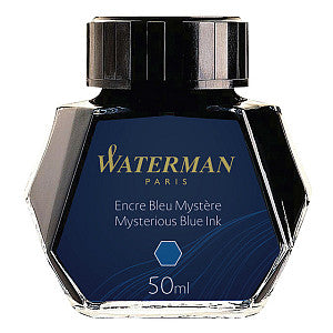 Waterman - Vulpeninkt 50ml standaard blauw-zwart | Pot a 1 stuk