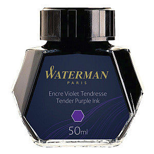 Waterman - Fountain Pen Ink 50ml Standard Purple | Pot un 1 morceau