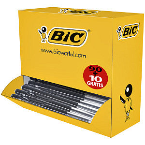 BIC - Ballpen Bic M10 M 90 + 10 Black gratuit | Box un 100 pièces