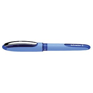 Schneider - Rollerpen One Hybrid n 0,3 mm bleu | Boîte extérieure une pièce de 10