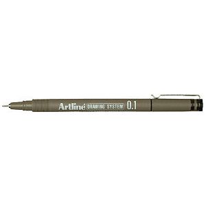 Artline - Fineliner artline technisch 0.1mm zwart