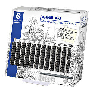 Fineliner Staedtler pigment 308 display à 120pcs ass