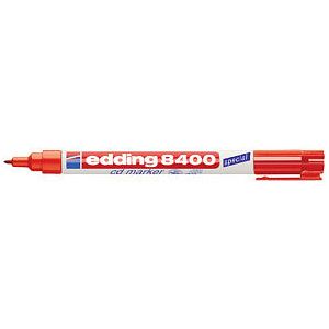 Edding - Cd marker edding 8400 rond 0.5-1mm rood | 1 stuk