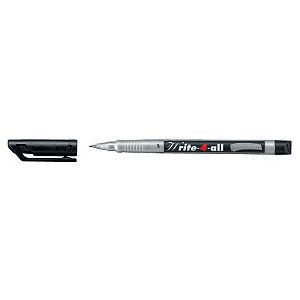 Stilo-Felt-Tip Pen Write-4-ALL 166/46 SF Black | Boîte extérieure une pièce de 10