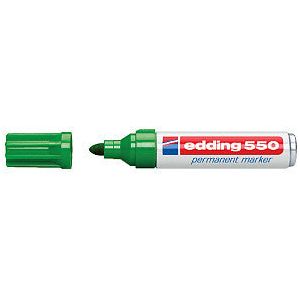 Edding - Viltstift edding 550 rond 3-4mm groen