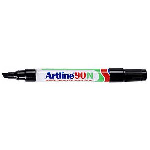 Artline - Viltstift artline 90 schuin 2-5mm zwart | 1 stuk | 12 stuks