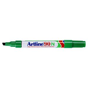Artline - Viltstift artline 90 schuin 2-5mm groen | 1 stuk | 12 stuks