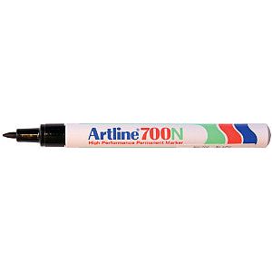 Artline - Viltstift artline 700 rond 0.7mm zwart  | 12 stuks