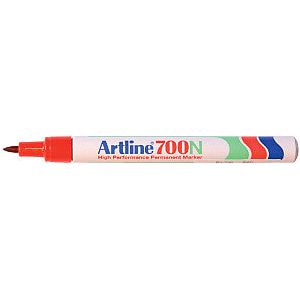 Artline - Viltstift artline 700 rond 0.7mm rood  | 12 stuks