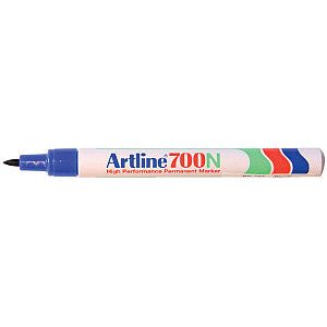 Artline - Viltstift artline 700 rond 1mm blauw