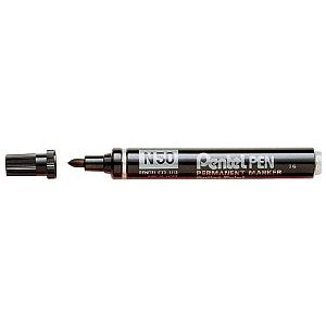 Pentel - Viltstift pentel n50 rond 1.5-3mm zwart | 1 stuk | 12 stuks