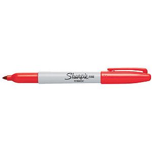 Sharpie - Felt -tip stylo IE f Red | Boîte extérieure une pièce 12