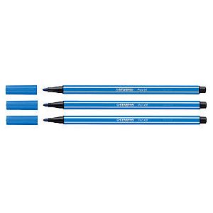 Stabilo - Viltstift Pen 68/41 medium ultramarijn blauw