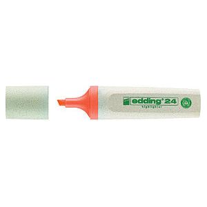 Edding Ecoline - Markeerstift edding 24 eco 2-5mm oranje  | 10 stuks