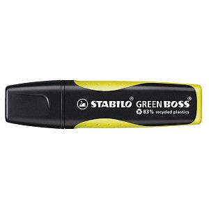 Stabilo - Markeerstift green boss 6070/24 geel  | 10 stuks