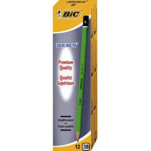 BIC - crayon Criterion BIC 550 3B | Boîte extérieure une pièce 12
