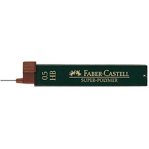 Faber Castell - Potloodstift faber-castell hb 0.5mm  | 12 stuks