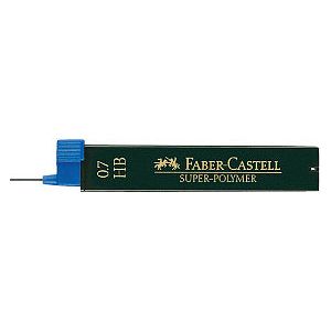 Mine de crayon Faber-Castell 0,7 mm HB 12 pièces