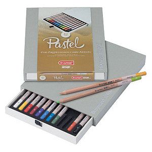 Bruynzeel - crayon de couleur bruynzéel conception pastel 8840 | Réglez un 12 morceau | 6 morceaux