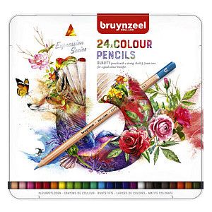 Bruynzeel - Kleurpotlood bruynzeel expression colour | Blik a 24 stuk