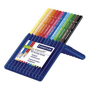Staedtler - crayons de couleur ergosoft 3kantig | Endui un 12 pièces