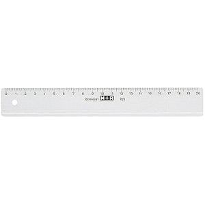 Règle M+R 1120 200mm plastique transparent