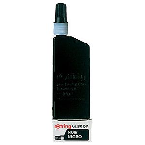 Rotring - Dessin Ink 591017 Black | Plein 23 millilitres