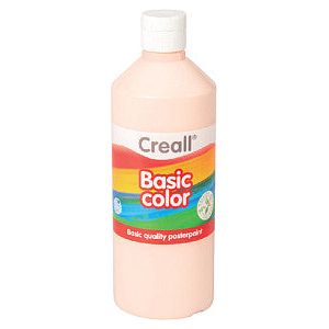 Creall - Plakkaatverf creall basic licht roze 500ml | Fles a 500 milliliter