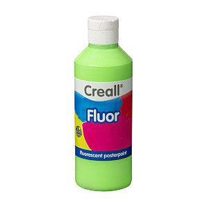 Creall - Plakkaatverf creall fluor groen 250ml | Fles a 250 milliliter