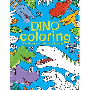Deltas - Kleurboek deltas dino coloring | 1 stuk | 3 stuks