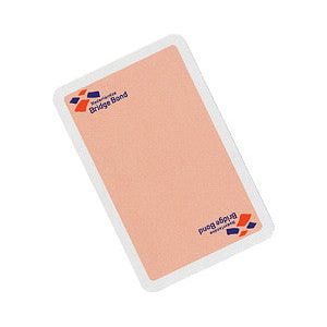Bridge Bond - Speelkaarten bridge bond roze | Seal a 12 pak x 1 stuk