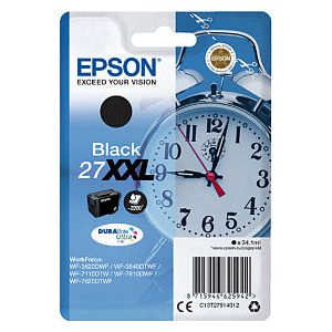 EPSON - Inkcartridge EPSON 27xxl T2791 Black | Blister une pièce 1 | 4 pièces