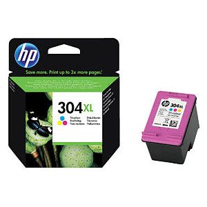HP - Inktcartridge hp n9k07ae 304xl kleur | 1 stuk