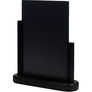 Securit - Krijtbord 23x20x6cm zwart hout