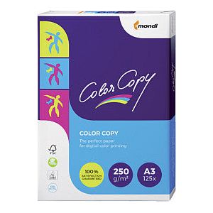 Color copy - Laserpapier color copy a3 250gr wit | Pak a 125 vel | 7 stuks