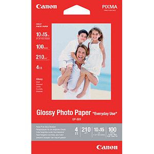 Canon - Fotopapier canon gp-501 10cmx15cm 200gr glans | Pak a 100 vel