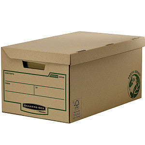Banker Box - Storage Box Bankers Box Earth Flip Top | Außenschachtel ein 10 Stück