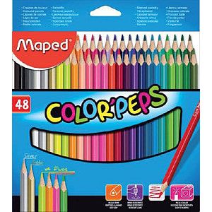 Mapted - Color Color'Pepps de couleur colorée Á 48 Couleurs Définir une pièce de 48