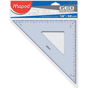 Zugeordnet - Geo -Dreieck geometrisch 32 cm