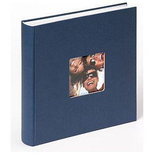 Walther design - Fotoalbum design fun 30x30cm blauw | 1 stuk
