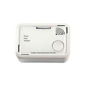 Honeywell - Détecteur de monoxyde de carbone Honeywell incl 3V Batterie | 1 pièce