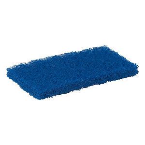 Eponge abrasive Vikan soft 125x245x23mm nylon bleu | 10 morceaux