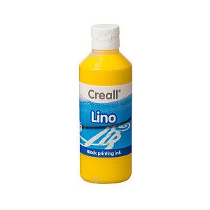 Creall - Linoleumverf creall lino geel 250ml | 1 fles | 6 stuks